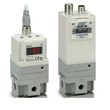 SMC electro-proportional valve, ITV2090-012CL5, current type DC4-20mA, L-type bracket.