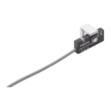 Festo SMT series magnetic limit switch for cylinders, SMT-C1-PS-24V-K-5,0-OE, 571339