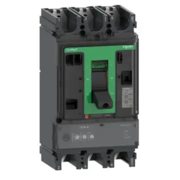 Schneider Electric NSX molded case circuit breaker, C40H32D400 NSX400H 70kA AC 3P3D 400A 2.3