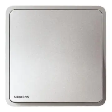 SIEMENS 16AX Single-Pole Single-Pole Switch, 5TA11113NC02 Starry Silver, Zita Series