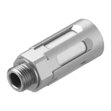 Festo muffler, U-1/8-B, 6841 external thread, metal