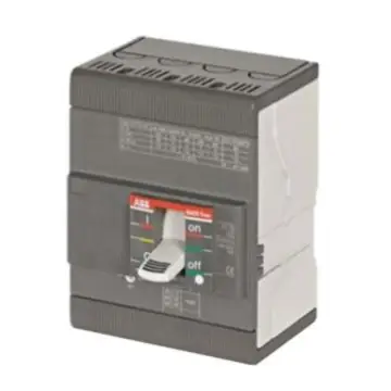 ABB Tmax XT1&3 Molded Case Circuit Breaker for Distribution Protection, XT1N160 TMD40/450 FFC 4P 10158623