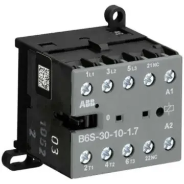 ABB B series small capacity AC contactor (DC coil), B6S-30-10-1.7*24V DC 82205694