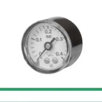 SMC cleanroom pressure reducing valve pressure gauge, G46-10-01-SRB with limit indicator