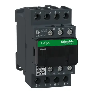 LC1DT25MD Schneider contactor LC1DT25MDC 3P 220VDC