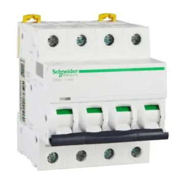 Schneider Electric miniature circuit breaker iC65N(A9) 4P 40A Type C, A9F18440