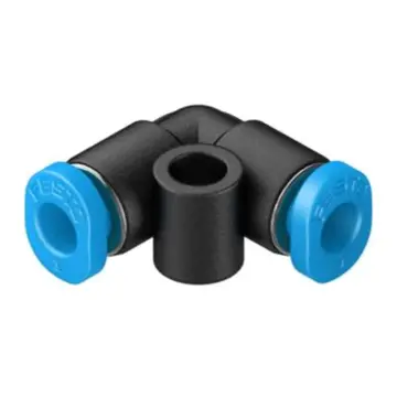 Festo Miniature Quick-Connect Elbow Connector, QSML-3, 153343