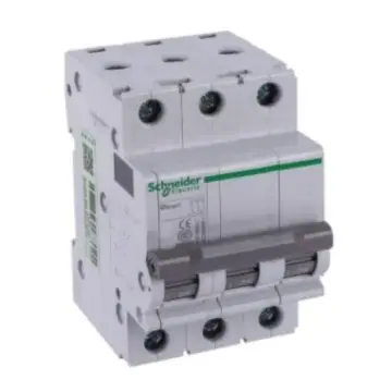 Schneider Electric Osmart 3P 3A D-type miniature circuit breaker, OSMC32N3D3