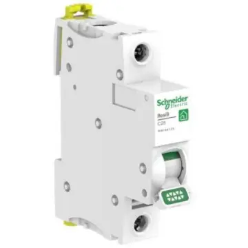 Schneider Electric miniature circuit breaker, IC65N 1P C25A