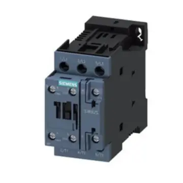 SIEMENS 3RT5/6 AC contactor (DC coil), 3RT6026-1BB40 DC24V 25A 1NO/1NC 3RT60261BB40