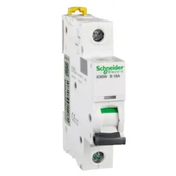 Schneider Electric miniature circuit breaker iC65N(A9) 1P 16A Type B, A9F17116