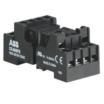 ABB CR Intermediate Relay Base, CR-M4SFB 10139405
