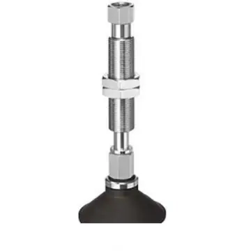SMC vacuum chuck, ZPT06BSJ6-B5-A8 silicone rubber, rotatable, longitudinal vacuum extraction type, with cushioning.