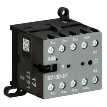 ABB B series small capacity AC contactor (AC coil), B7-30-01*220-240V 40-450Hz 82201658