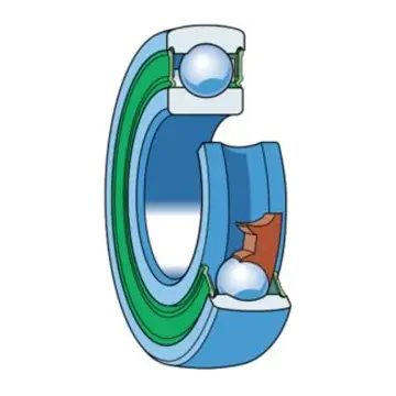 SKF mounted bearing core with sealing cap, 1726203-2RS1 spherical roller bearing
