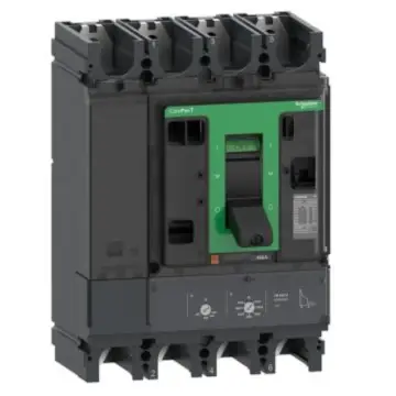 Schneider Electric NSX molded case circuit breaker, C40N42D400 NSX400N 50kA AC 4P4D 400A 2.3