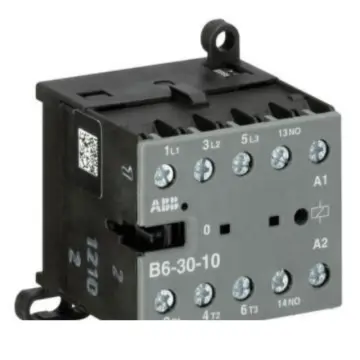 ABB B series small capacity AC contactor (AC coil), B6-30-10*24V 40-450Hz 82201699