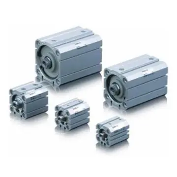 SMC slim cylinder, CD55B32-40 single-rod double-acting
