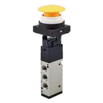 SMC mechanical valve, VZM450-01-30Y push-button (mushroom head)