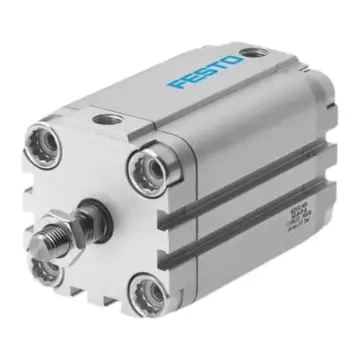Festo compact cylinder, ADVU-50-80-A-P-A, 156644, double-acting basic type, internal thread on piston rod end.