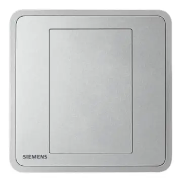 SIEMENS Blank Panel, 5UH11133NC02 Starry Silver, Zita Series