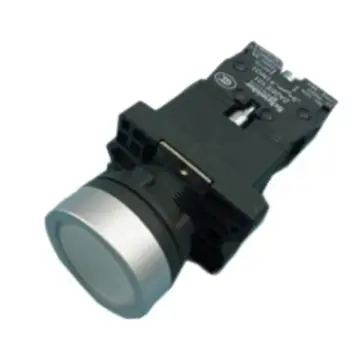 Schneider Electric Flat-Top Illuminated Button, XA2EW31B1 24VAC/DC White 1NO