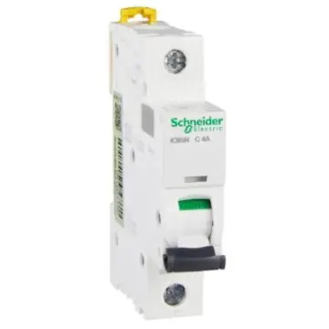 Schneider Electric miniature circuit breaker iC65N(A9) 1P 4A Type C, A9F18104