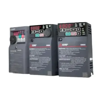 FR-E840-0.75K-1 Mitsubishi frequency inverter, 0.75KW three-phase 380V universal type.