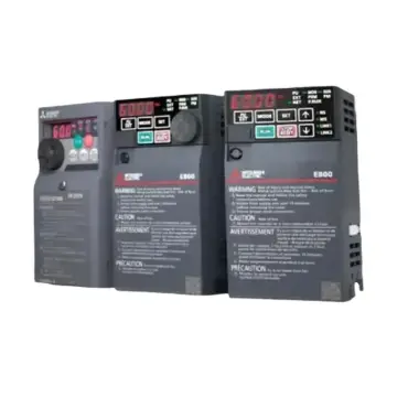 FR-E840-0.4K-1 Mitsubishi frequency inverter, 0.4KW three-phase 380V universal type.