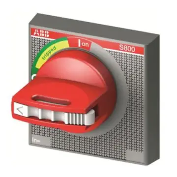 ABB S800 Accessory Rotary Handle, S800-RHE-EM 10070659