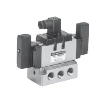 SMC 5-way pilot-operated solenoid valve, VFS5210-5DB-06