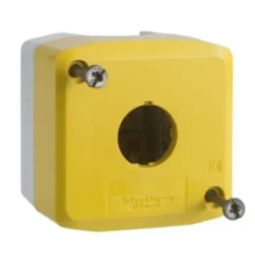 Schneider Electric IP66 empty button box (can hold 1 plastic emergency stop button), XALK01