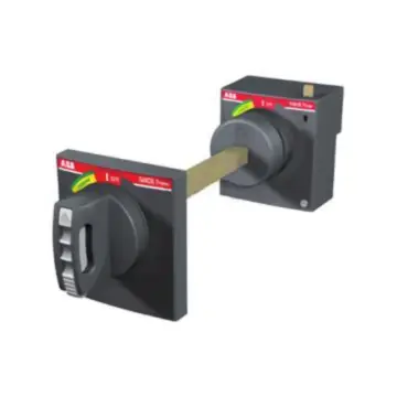 ABB Tmax XT accessory rotary handle, 10153389 RHE Normal Transmitted Handle XT1, XT3 F/P