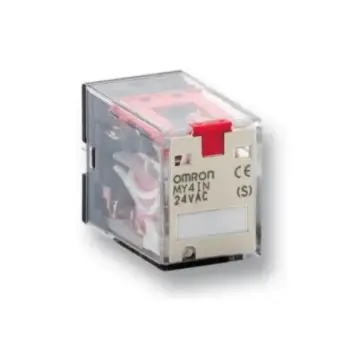 Omron relay with base, MY4N-GS AC220/240+PYFZ-14-E, set