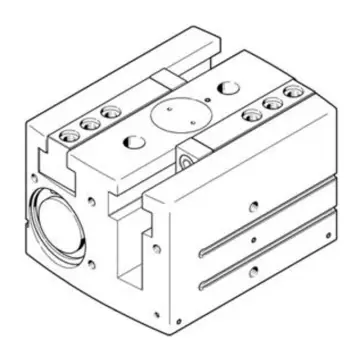 Festo HGPL series parallel pneumatic grippers, HGPL-14-40-A-B, 3361480