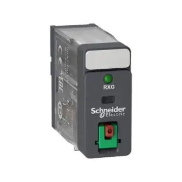 Schneider Electric RXG Interface Type Intermediate Relay - with Locking Test Button, RXG22P7