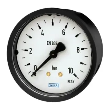 WIKA Bourdon tube pressure gauge, 111.16.063 0-0.06MPa G1/4 axial