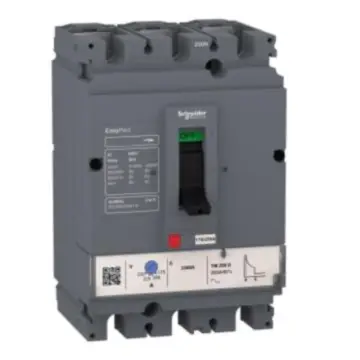 Schneider Electric 36KA Fixed Molded Case Circuit Breaker, LV516333 CVS160F TM160D 3P3D, Rated 160A