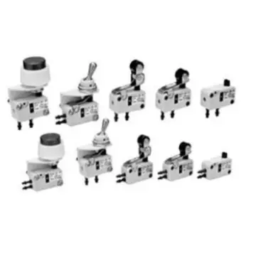 SMC 2-3 Port Miniature Machine-Controlled Valve/Manual Valve, VM1000-4NU-01