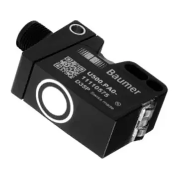 BAUMER ultrasonic proximity sensor, U500.PA0-GP1B.72O