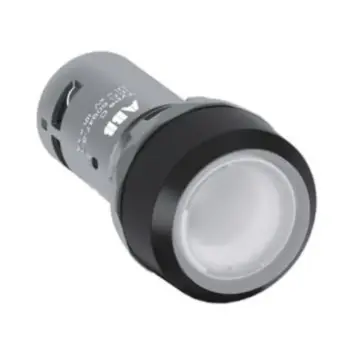 ABB CP series flat-top button with illuminated plastic ring, CP1-13C-10 10185590