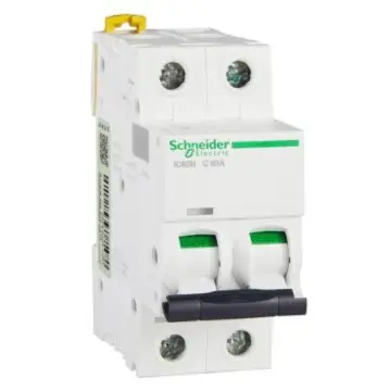 Schneider Electric miniature circuit breaker iC65N(A9) 2P 63A Type C, A9F18263