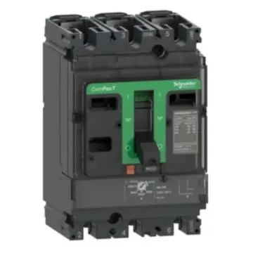 Schneider Electric NSX molded case circuit breaker, C10H3MA025 NSX100H 70kA AC 3P3D 25A MA