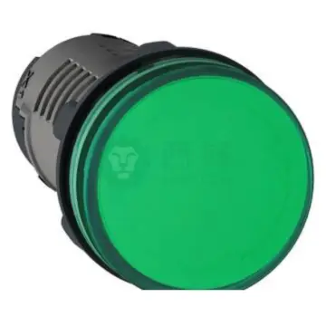 Schneider Electric XA2EV Plastic Series Indicator Light, XA2EVQ3LC AC380-400V Green