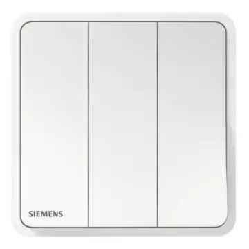 SIEMENS 16AX Three-position Single-pole Switch, 5TA11313NC01, Chenxi White, Ruiyi Zita Series
