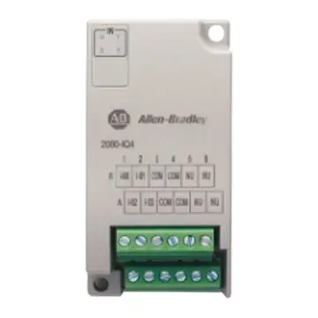 ALLEN BRADLEY-ROCKWELL Discrete Input Module 2080-IQ4 (1 unit)