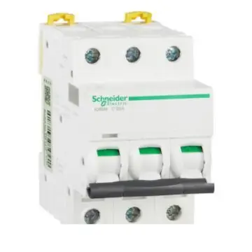 Schneider Electric miniature circuit breaker iC65N(A9) 3P 20A Type C, A9F18320