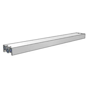 SMC manifold plate, VV5F3-30-131 VF valve matching