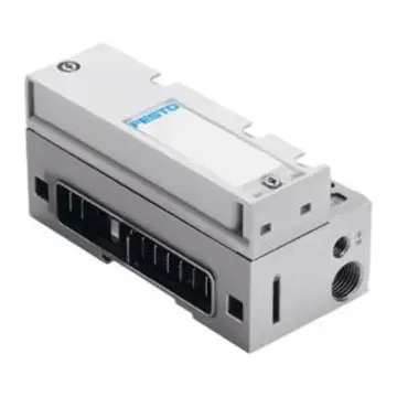 Festo solenoid valve mounting accessory, VMPA-FB-EPL-EU, 533371 end plate, for MPA-S