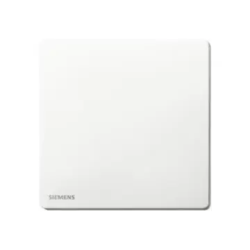 SIEMENS 16AX single-position intermediate switch, 5TA31153NC01, matte white, from the Huichen Acus series.